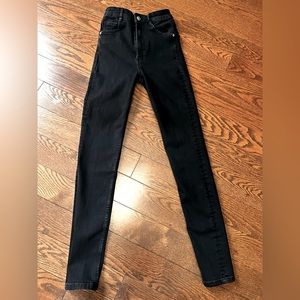 Zara High Rise Skinny Jeans